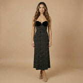 Isadora Polka Dot Midi Dress