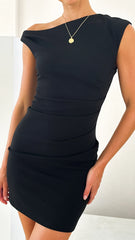 Zariah Mini Dress - Black