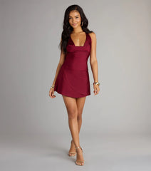 Night To Remember A-Line Mini Dress