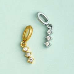 Harper Three Stone Charm