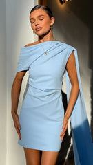 Azula Mini Dress - Blue