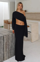 Our Love Maxi Skirt Black