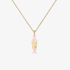 Koi Fish Pendant Necklace
