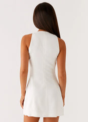 Stacy Mini Dress - White