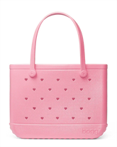 Original Bogg® Bag - Heart Shimmer BUBBLEGUM