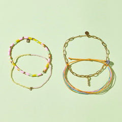 Canary String Anklet