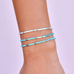 Seafoam Dream Stretch Bracelet Set of 3