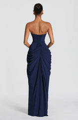 Cyra Maxi Dress - Navy