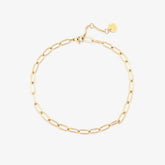 Harper Paperclip Chain Anklet