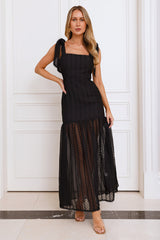 Sweet Serenity Maxi Dress Black