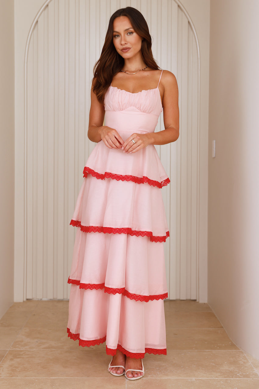 Ethereal Magic Maxi Dress Pink