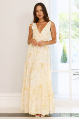 Sunshine Coast Maxi Dress Yellow