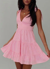 Galvis Mini Dress Pink Petite