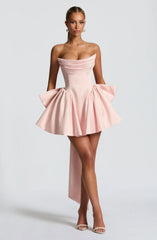 Trinity Mini Dress - Blush