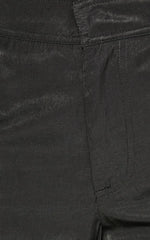 Robbie Pants - Mid Rise Cuffed Ankle Cargo Pants in Black