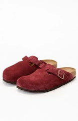 Birkenstock Women’s Boston Soft Footbed Clog Maroon