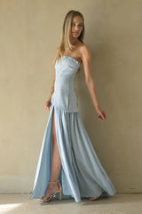 Retta Asymmetrical Maxi Dress