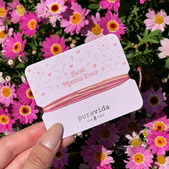 Best Mama Ever Bracelet Card