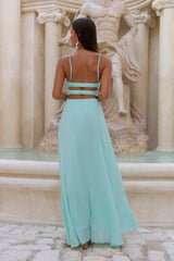 Better Days Plisse Maxi Dress Mint