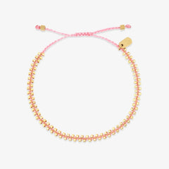 Goldie Woven Seed Bead Bracelet
