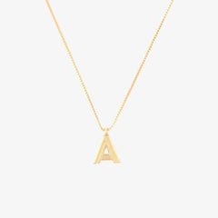 Initial Pendant Necklace