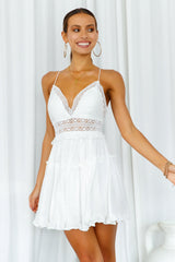 Capture This Feeling Dress White