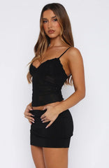 Sweet Sensation Cami Top Black